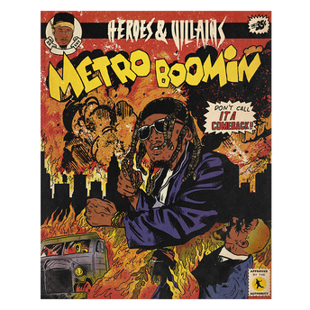 METRO BOOMIN COMIC COVER