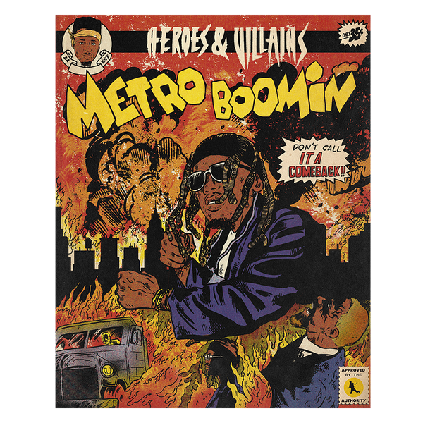 METRO BOOMIN COMIC COVER – METRO BOOMIN | SHOP