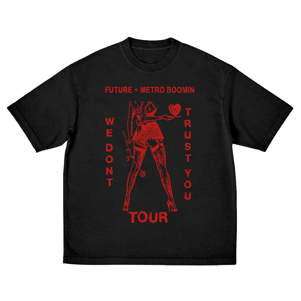 NO LOVE TEE RED FRONT