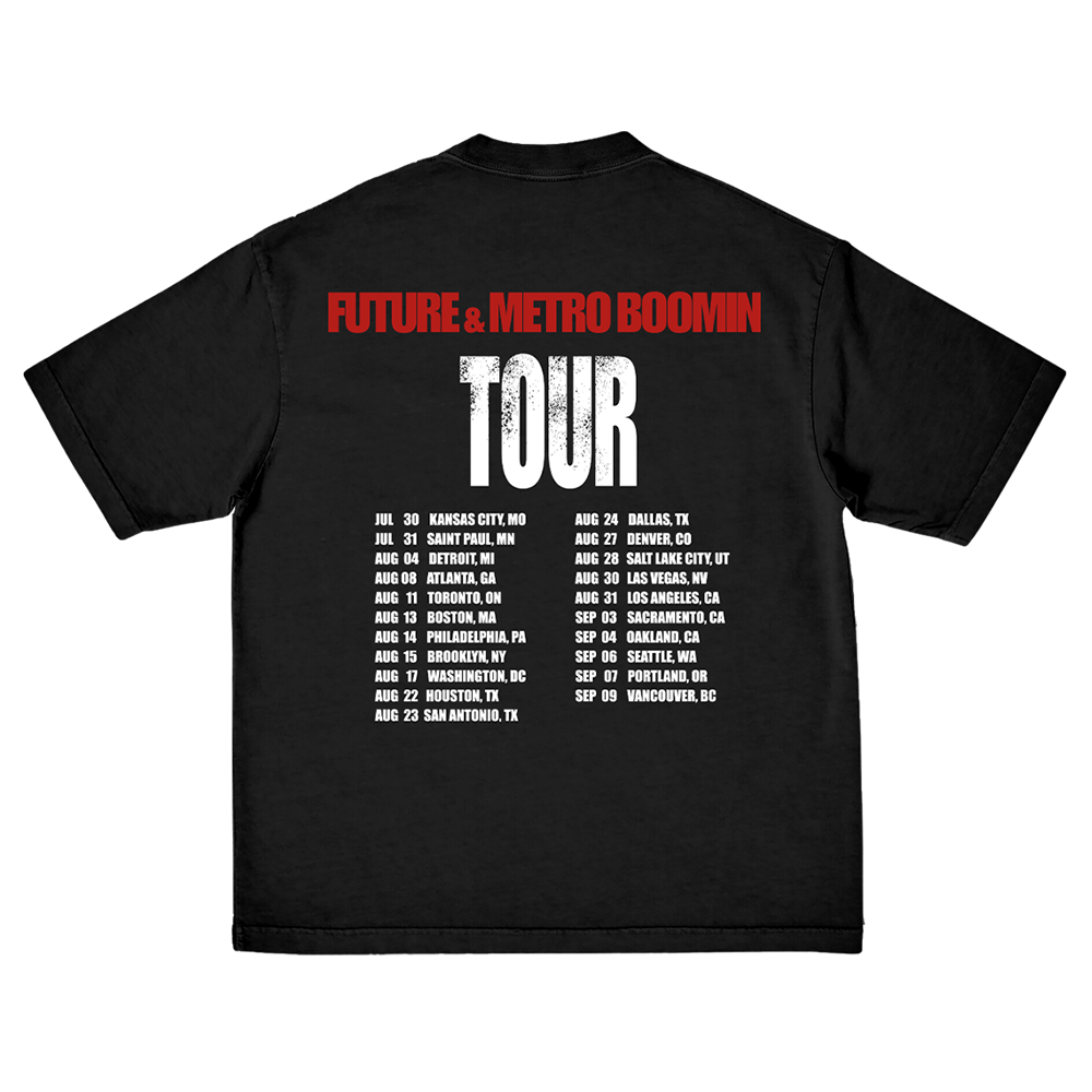 Future Tour Tシャツ Rap tee Metro Boomin NO LOVE TEE RED - METRO BOOMIN | SHOP