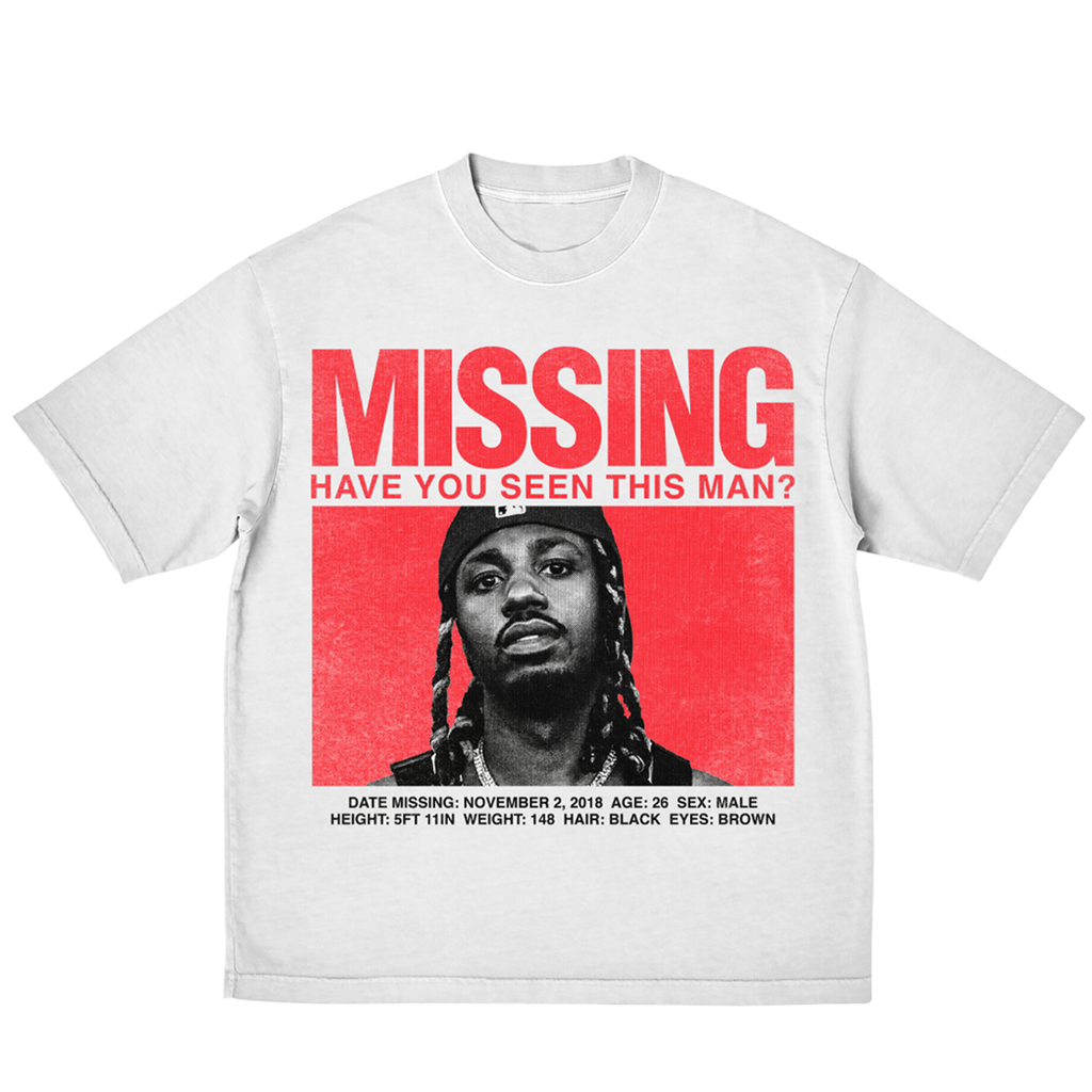 NAHWC 5 YEAR MISSING TEE FRONT