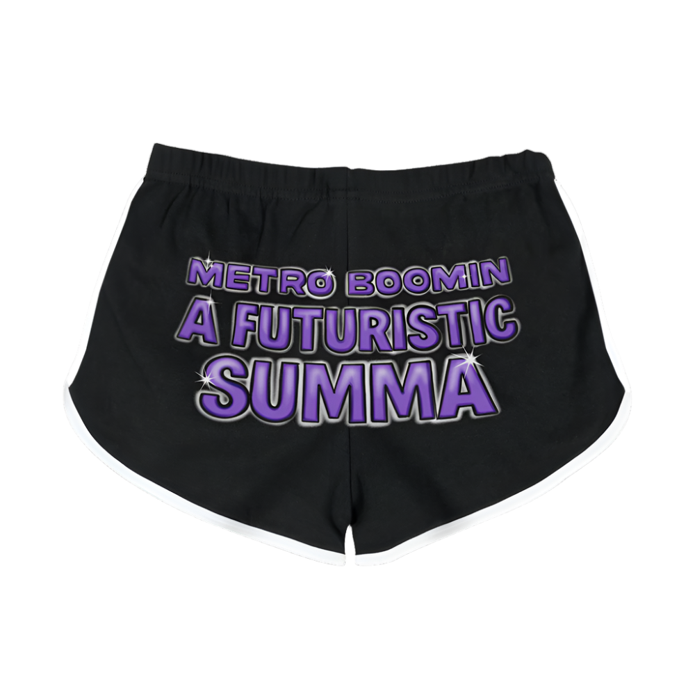 AIRBRUSH BOOTY SHORTS FRONT