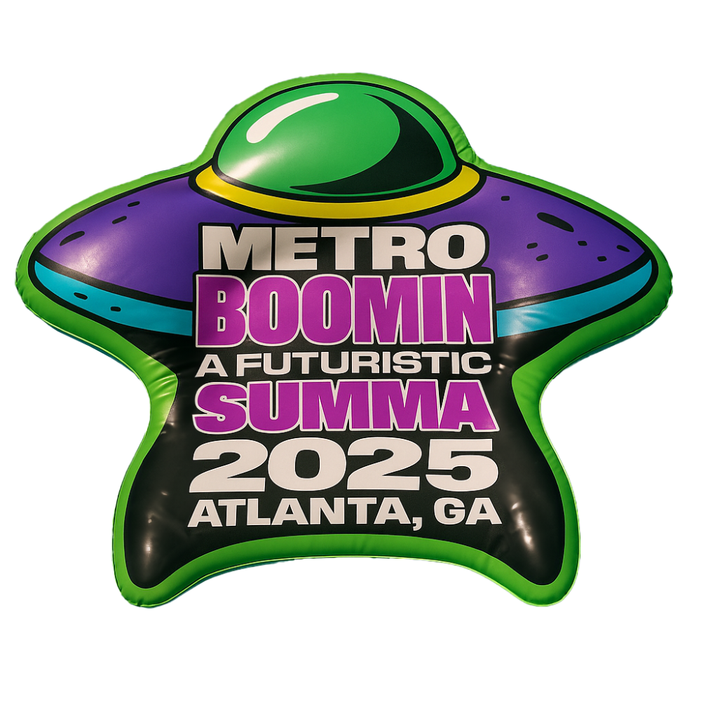 A FUTURISTIC SUMMA POOL FLOAT