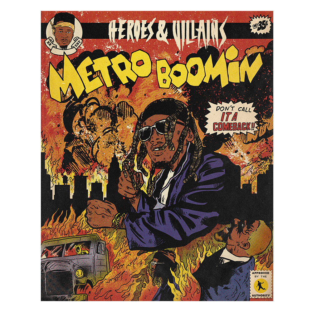 METRO BOOMIN COMIC COVER